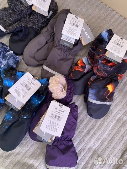 Зимние варежки краги Керри 8 kerry 7-10 лет