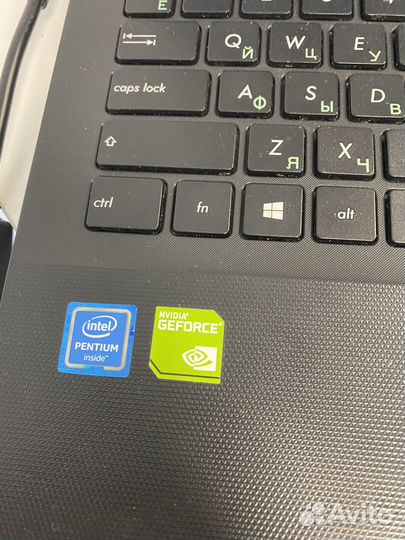 Ноутбук asus nvidia GT920/Intel 4 ядра