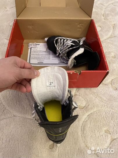 Коньки хоккейные ссм