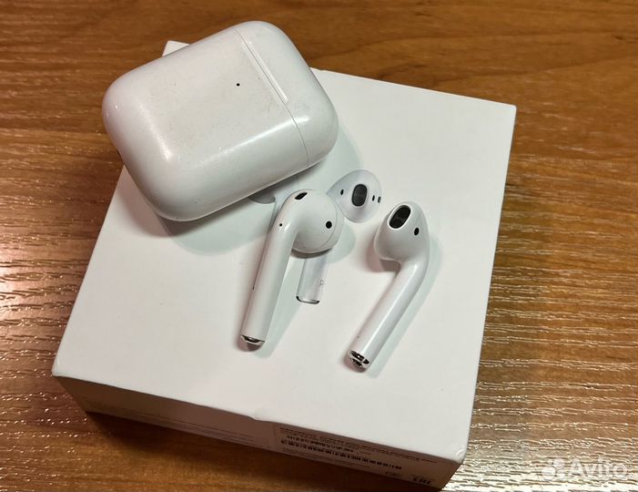 Наушники Airpods 2 правый/левый/кейс