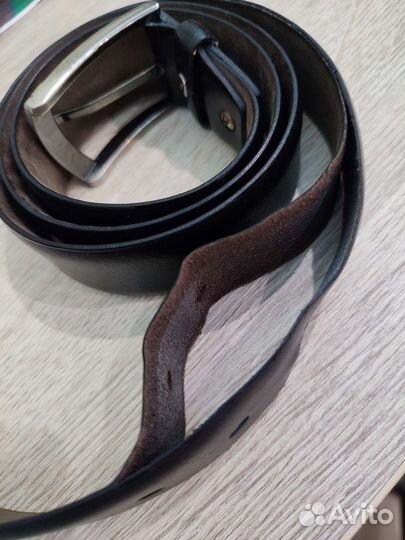 Мужской кожаный ремень
