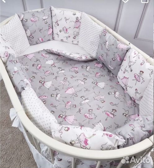 Бортики в кроватку