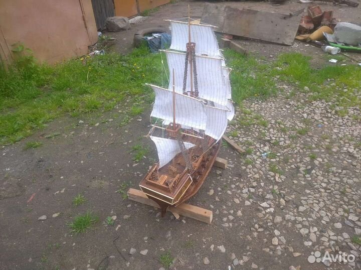 Испанский галеон корабль ручная сборка