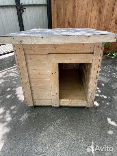 Собачья будка утепленная, бу 2 месяца