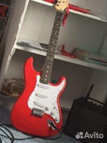 Электро гитара Fender с комбиком