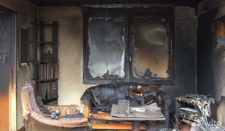 Уборка после смерти пожара потопа плесени запаха