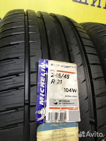 Michelin Pilot Sport 4 SUV 245/45 R21 104U