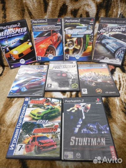 Игры для PlayStation 2 (штамповка)
