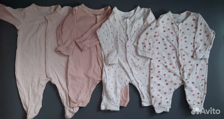 Одежда для девочки слипы, боди 62