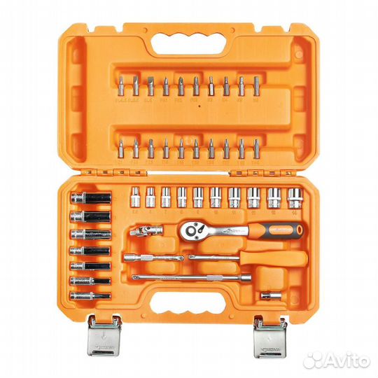 Набор головок и принадлежностей 1/4