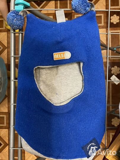 Шапка шлем зимний