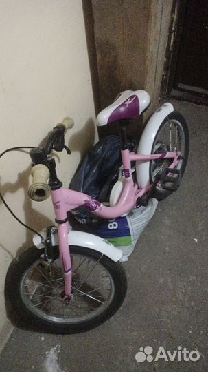 Велосипед на девочку 4-7 лет