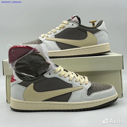 Кроссовки Travis Scott & Nike Air Jordan 1 Low