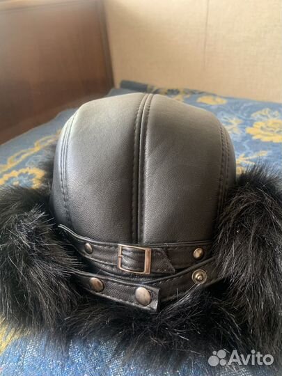 Шапка трансформер зимняя меховая