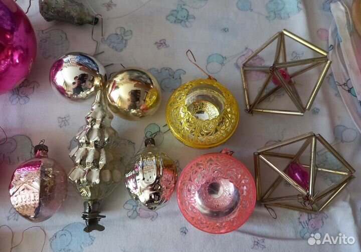 Елочные игрушки СССР