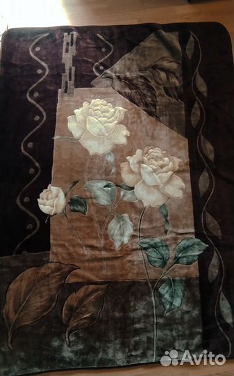 Ворсистое покрывало разм 210х150