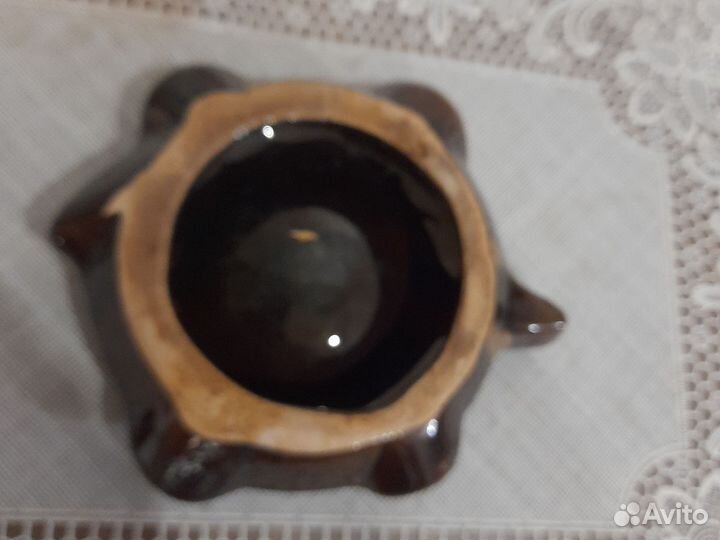 Пепельница черепаха керамика