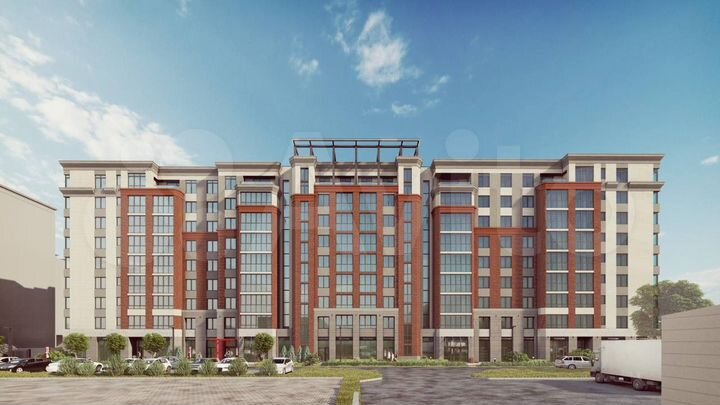 2-к. квартира, 60 м², 2/9 эт.