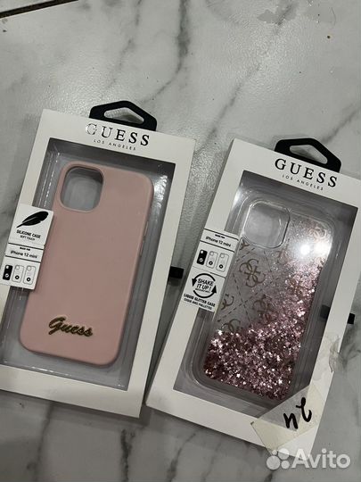 Оригинал guess чехол 12 mini