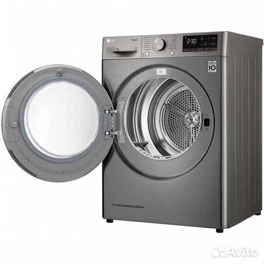 Сушильная машина LG dc90v5v9s (9кг) серебристый