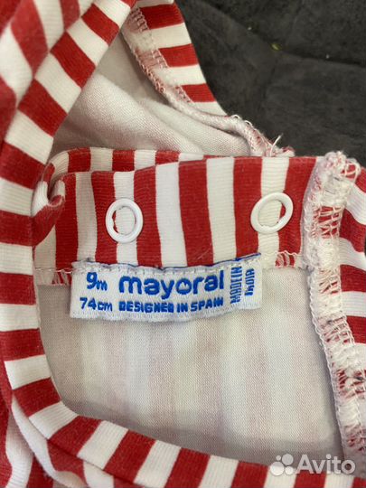 Комплект для девочки футболка 2 шт. + юбка 74