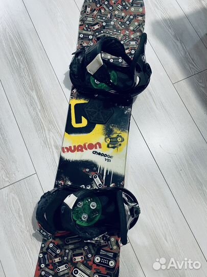Сноуборд Burton Choper+крепления Burton Freestyle
