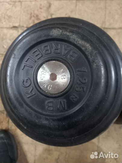 Гантели бу по 13.5 2шт, 27кг 2шт