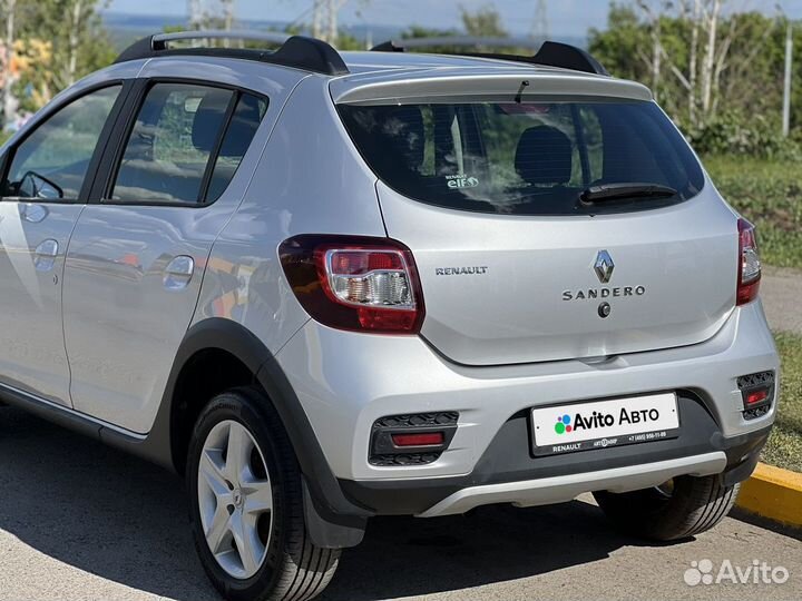 Renault Sandero Stepway 1.6 МТ, 2018, 38 500 км