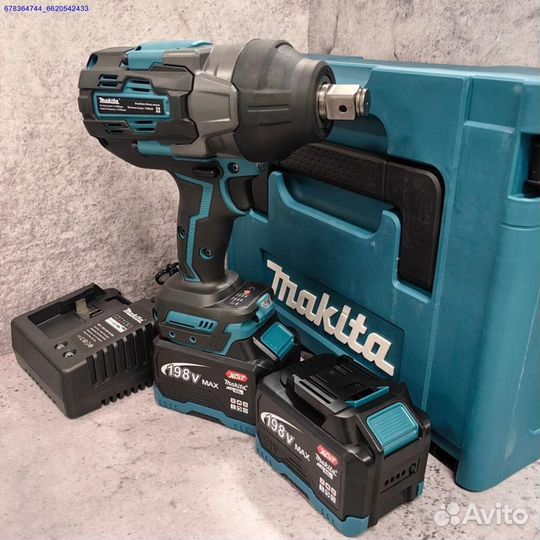 Гайковерт мощный грузовой ударный makita 2100 Нм