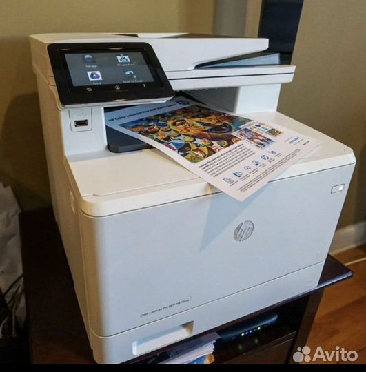 Цветное лазерное мфу HP LaserJet MFP M477fdn