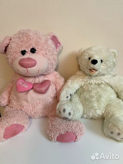 Плюшевые мягкие игрушки медведи