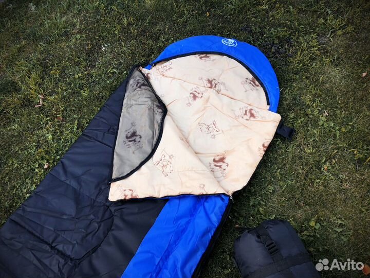 Спальный мешок 0 компактный с сеткой
