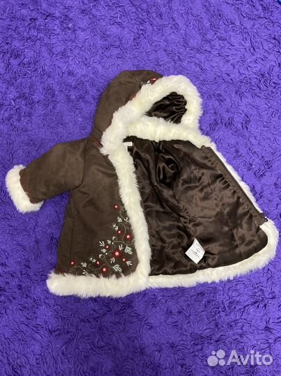 Дубленка на девочку