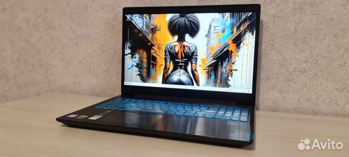 Игровой Lenovo 15.6 IPS/i5/8gb/500SSD/GTX1650 4gb