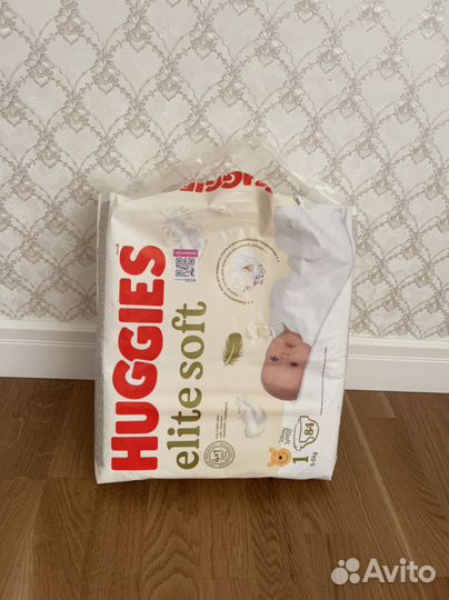 Подгузники Huggies elite soft