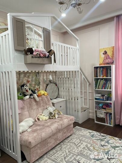 Кровать чердак