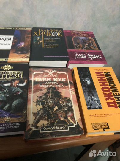 Фантастика, фентези зарубежных авторов
