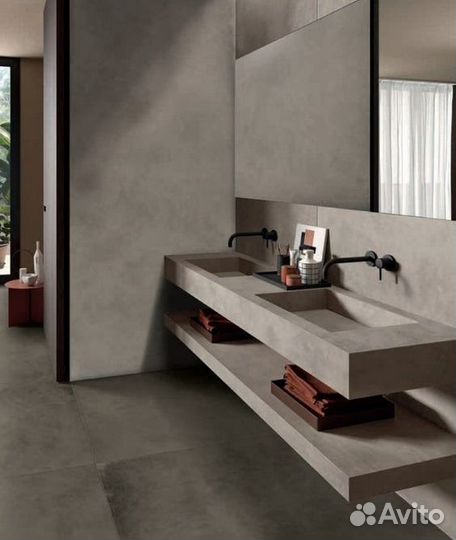 Раковины, подоконники из бетона