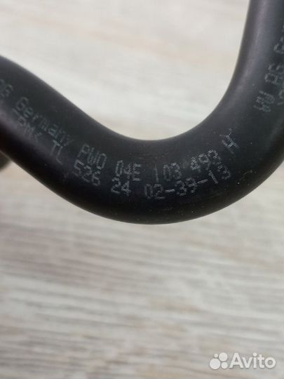 Патрубок вентиляции картерных газов Skoda Octavia