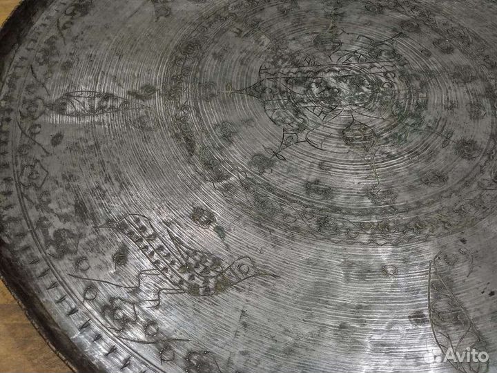 Поднос старинный большой
