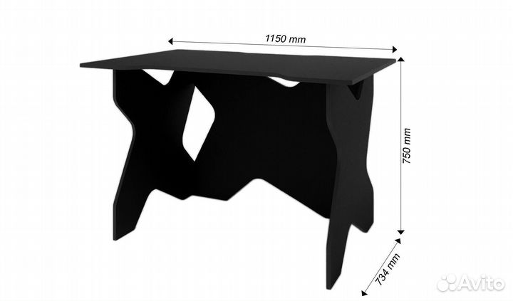 Компьютерный стол Игровой-801uu игровой классическ