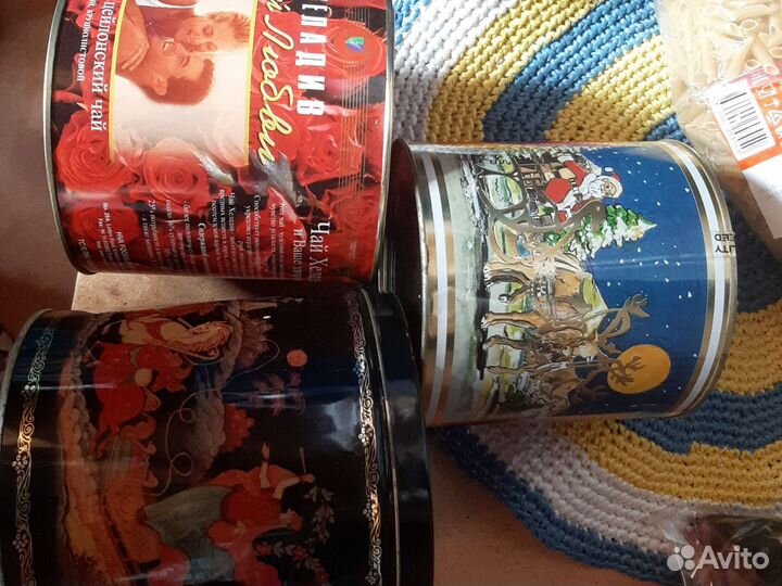 Жестяные коробки