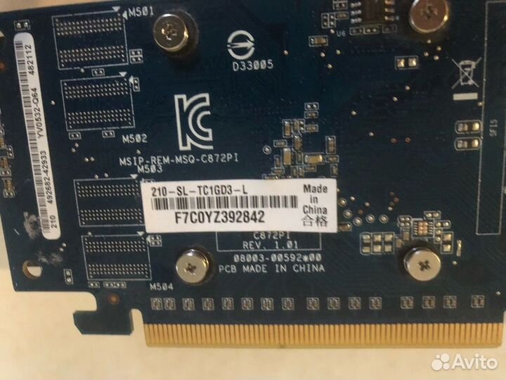 Видеокарта asus GeForce 210 Silent 1gb