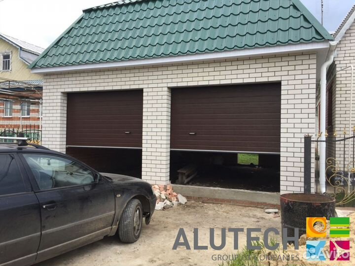 Гаражные ворота alutech