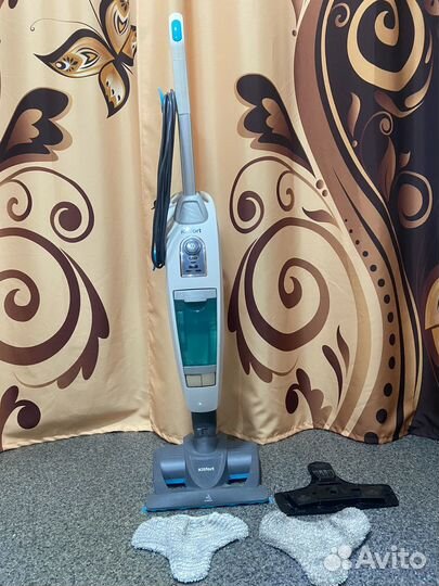 Вертикальный паровой пылесос 