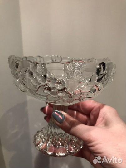 Вазочка ГДР Walter glass, советских времен