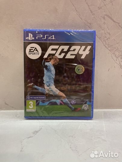 Диск EA FC 24 (FIFA 24) игра PS4 русская версия