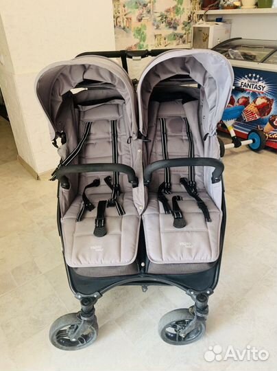Прогулочная коляска valco baby snap 4 для двойни