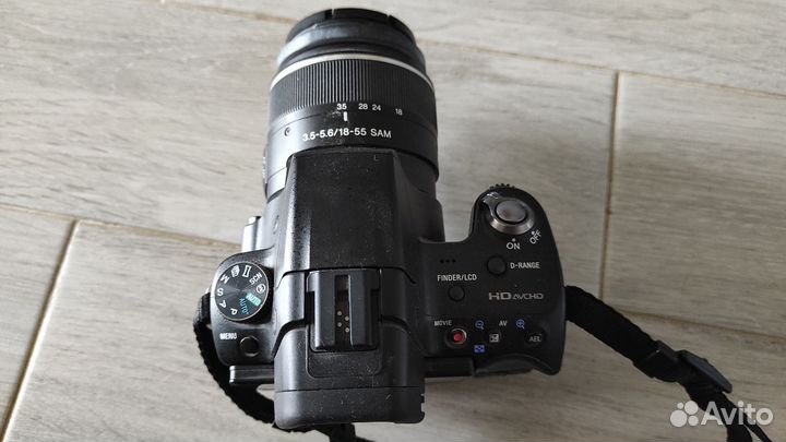 Зеркальный фотоаппарат sony alpha SLT-A55V
