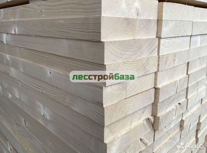 Доска сухая строганная